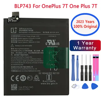  2023 Новый оригинальный аккумулятор BLP743 для Oneplus 7T One Plus 7T BLP743 3800 мАч Батарея для смартфона Высококачественные батареи