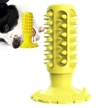   Игрушка для чистки зубов собаки Игрушка для щенка Чистка зубов с зубчатым зубом Зубная щетка Puppy Essentials для домашнего питомца
