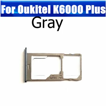   Держатель лотка для SIM-карты для Oukitel K6000 Plus K6000 + SIM Memmory Card Tray SD Reader Слот для карт Адаптеры Запасные части