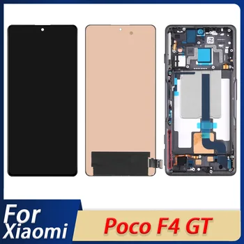  Для Xiaomi Poco F4 GT LCD LCD 21121210G Экран дигитайзера в сборе для дисплея Poco F4 22021211RG 22021211RI