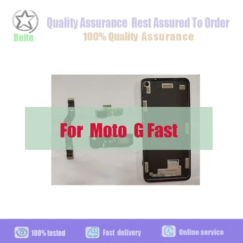  Для Moto G Fast XT2045-3 Зарядная плата Разъем Штекер Порт Док-станция Материнская плата Мобильный телефон Гибкий кабель с рамкой