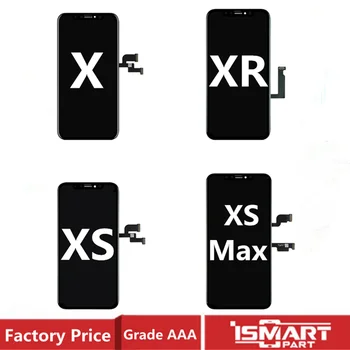  OEM ЖК-дисплей для ЖК-дисплея iPhone X 3D Touch AMOLED Screen Digitizer в сборе XR XS Max GX Hard OLED Запасные части