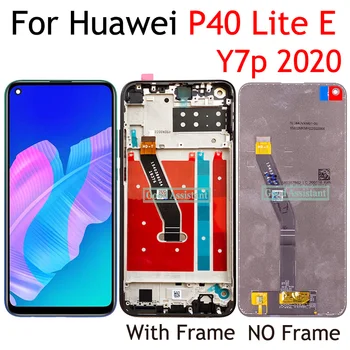  6,39 дюйма для Huawei P40 Lite E ART-L29 / Y7p 2020 ART-L28 ЖК-дисплей Дигитайзер с сенсорным экраном Замена / Рама