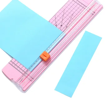  LE A4 Резак для бумаги Триммер Прецизионный запасной нож Слайсер для бумаги Металлическое лезвие для ремесел Офис Канцелярские товары Бумагорезная машина