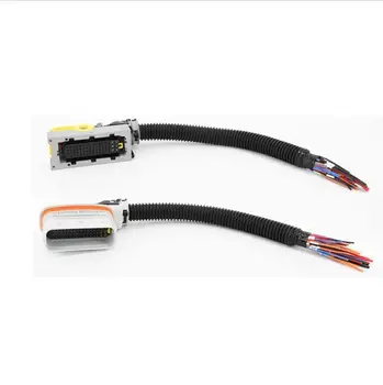  62 pin/way серый штекер разъема для компьютерной платы DCU с кабелем жгута проводов 40 см