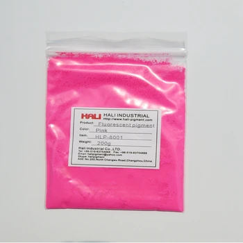  Продам флуоресцентный пигмент розовый флуоресцентный порошок неоновый пигмент1 лот = 200 грамм HLP-8001 розовый бесплатная доставка
