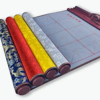  Перезаписываемая водная писчая ткань Сетчатый китайский свиток 15 x 28 дюймов