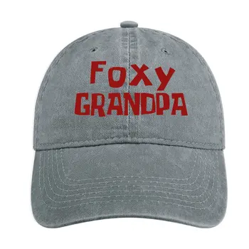  Foxy GrandpaCap Ковбойская шляпа Пляжная сумка Дальнобойщик Кепка для вечеринок Шляпа для женщин Мужские