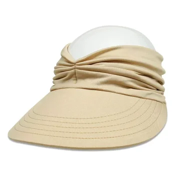  Гибкая шляпа для взрослых для женщин Защита от ультрафиолета Козырек с широкими полями Легко носить с собой Дорожные кепки Мода Пляж Плавание Лето Солнцезащитные Шляпы