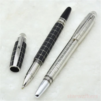  высококачественная черная / серебряная шариковая ручка MB / ручка для шариковых шариков / перьевая ручка для бизнеса офисные канцелярские модные ручки