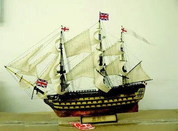  Масштаб 1/200 Британская классическая модель корабля 1778 Деревянная модель военного корабля HMS Victory