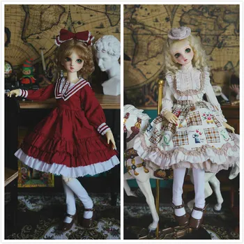  БЖД кукла платье подходит для 1/3 куклы 1/4 куклы 1/6 куклы SD10 девочки куклы БЖД