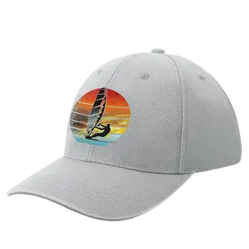  Виндсерфер глиссирует на закате над океанскими волнами Бейсболка Капюшон Пляжная сумка Женская шляпа Мужская