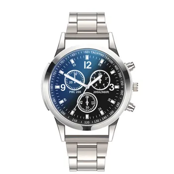  Роскошные часы Кварцевые часы Циферблат из нержавеющей стали Повседневные часы-браслет RelóGio Masculino часы мужские наручные Montre Homme 2024