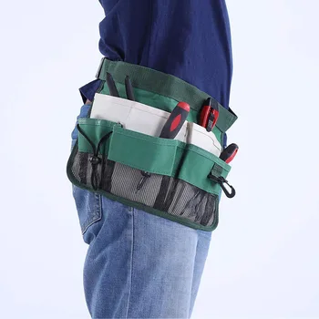  Oxford Cloth Pocket Сумки Поясная сумка Ремень Держатель для хранения Регулируемые многофункциональные карманы для инструментов Для строителей, электриков, сантехников, ремесел