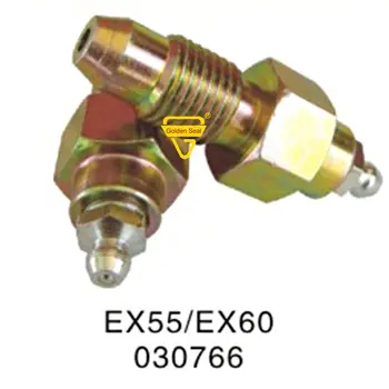  Детали экскаватора, фитинг гусеничного регулятора, смазочный клапан, смазочный ниппель для HITACHI ZAX55/60