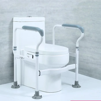  Поручни для унитаза Пожилой человек Опора для перил безопасности Фиксация Помощь в ванне Защитная планка Инвалидность Suporte Banheiro Рукоятка