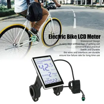  5-контактный 24 В 36 В 48 В 60 В универсальный электрический велосипед ЖК-дисплей Измеритель для 31,8 22,2 мм Электрические велосипеды E Scooter M5 ЖК-панель Экран