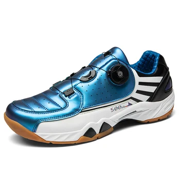  Профессиональная теннисная обувь Мужские легкие кроссовки для бадминтона Breahtable Противоскользящая спортивная обувь для бадминтона Женские теннисные кроссовки