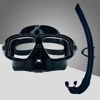  Маска для дайвинга Фридайвинг Поверхностное зеркало высокой четкости антизапотевающая маска для подводного плавания