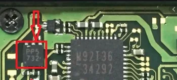  для ремонта материнской платы Nintendo Switch Компонент pp5 / J03 маленький микросхема микросхемы mosfet ( рядом с M92T36 )