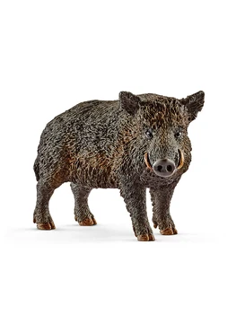  Реалистичные игрушки кабана | Смоделированная дикая свинья фигурирует животное | Развивающие и коллекционные игрушки для Anima