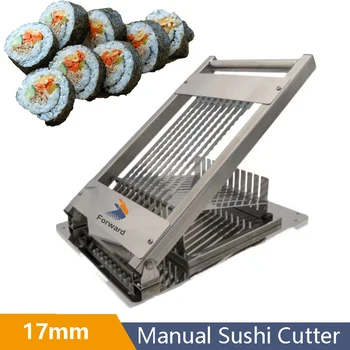   ручной 2 см машина для резки суши Япония Рис Суши Ролл Режущий Инструмент Суши Слайсер Машина для резки