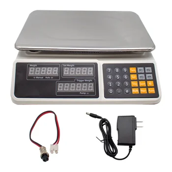  100-240 В Автоматические весы для количественного дозирования Весовой контроллер Тип взвешивания Разливочная машина Весовой дозатор жидких частиц