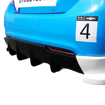  Для 2011-2015 Chevrolet Cruze Задняя губа Подзор Задний диффузор FRP Стекловолокно