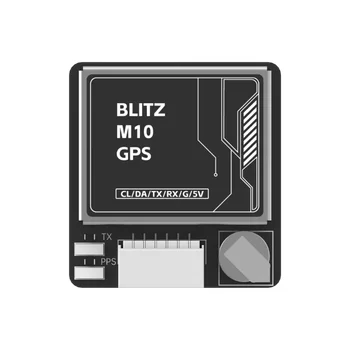  IFlight BLITZ M10 GPS Встроенный компас Чип 10-го поколения Небольшой размер Быстрое позиционирование Стабильное соединение Модель самолета FPV