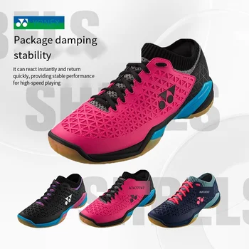  Pro обувь для бадминтона 2023 Yonex теннисные туфли мужские женские спортивные кроссовки с силовой подушкой ботинки Lee Chong Wei