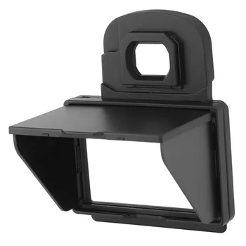   Камера Экран Бленда ЖК-дисплей Солнцезащитный козырек ABS Складной Легкий Легкий Установка Аксессуар для камеры для 5D III 5D IV 5DR 5DS