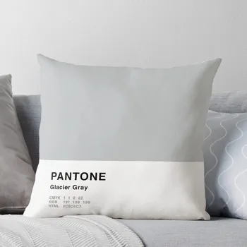  Glacier Gray Pantone Простой дизайн Декоративные подушки Подушки для дивана Роскошные декоративные наволочки Предметы декора комнаты