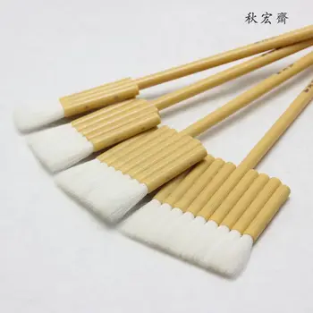   Китайская широкая кисть Ручка Многорядные наконечники для акварельной живописи Шерстяной наконечник