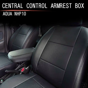  Автомобильный центральный подлокотник Коробка для хранения подлокотников центральной консоли без перфорации Ящик для хранения Toyota Aqua NHP10 2016-2021
