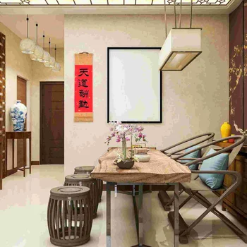  Пустой свиток живописи Китайская каллиграфия Свиток живописи Китайское искусство Бумажный свиток для гостиной Домашний декор Живопись Настенное искусство