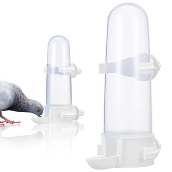   Поилка для птиц Аксессуары для клетки Чашки для кормушки для попугаев Диспенсер для воды для автоматического подвешивания домашних животных в помещении
