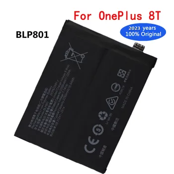  2023 года Оригинальный аккумулятор 4500 мАч One plus для Oneplus 8T / 9R OPPO 1 + BLP801 Высококачественные аккумуляторы для мобильных телефонов
