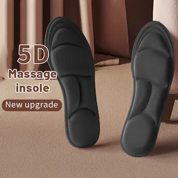  5D Спортивные стельки для обуви Женщины Мужчины Дезодорант Дышащая подушка Беговые стельки для ухода за ногами Ортопедические стельки из пены с эффектом памяти