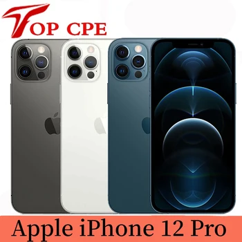  Apple iPhone 12 Pro 6 ГБ ОЗУ 128 ГБ 256 ГБ ПЗУ Мобильный телефон 6,1-дюймовый OLED-дисплей NFC IOS разблокированный 5G оригинальный смартфон iPhone 12pro