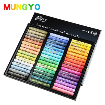  MUNGYO Gallery Набор мягких масляных пастелей 48 цветов, MOPV-48, масляная пастель художников, профессиональное качество, с выдающимся гладким прикосновением