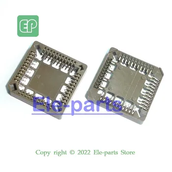  50 шт. PLCC44 44-контактный разъем SMD IC Адаптер PLCC Преобразователь, адаптер интегральной схемы, разъем