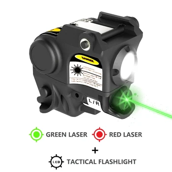  g2c Taurus Субкомпактный красный лазер со светодиодным фонариком Комбо для оружия самообороны Лазерный световой костюм Пикатинни Рельсовый пистолет