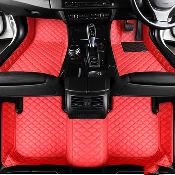  Изготовленный на заказ кожаный полный комплект RHD Автомобильный коврик для Audi A6 C8 2019 2020 2021 2022 2023 Аксессуары для стайлинга салона