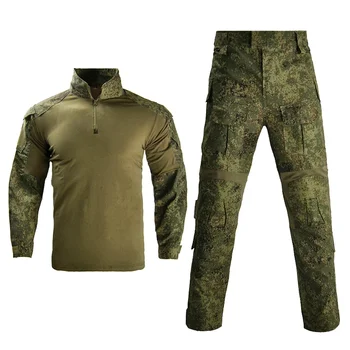 Мужчины G3 Военные тактические брюки CP Камуфляж Multicam Cargo Наколенники Брюки Рабочая одежда Боевая форма Страйкбол Армейские рубашки