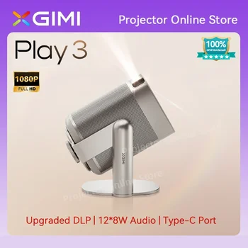  XGIMI-Projecteur Portable pour Films 3D, 1080P, Lumens ISO avec HautréusHarman Kardon, Auto Keystone Ratio, Auto Focus, Nouveau