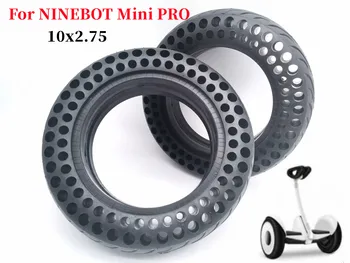  10x2.75 Двойной амортизатор Сотовая полая сплошная шина для NINEBOT Mini PRO Scooter Solid Hole Непневматические шины