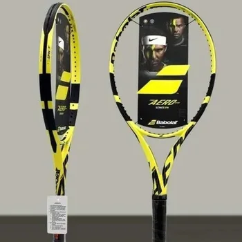  Babolat All Carbon Теннисная ракетка Pure Aero Bumblebee 300 г 2 ручки Профессиональная теннисная ракетка для мужчин и женщин для начинающих
