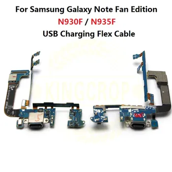   Для Samsung Galaxy Note Fan Edition USB Док-станция для зарядки Разъем порта зарядки Гибкий кабель для Samsung Note FE ЖК-дисплей Note 7 N930 USB